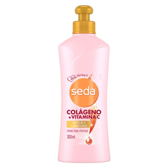 CREME PENTEAR SEDA COLAGENO E VITAMINA C 300ML