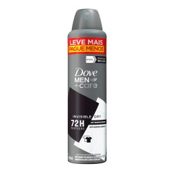 DESODORANTE AEROSOL SOL DOVE MEN CARE INV DRY 48H LV + PAG - 250ML