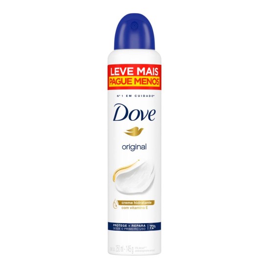DESODORANTE AEROSOL SOL DOVE ORIGINAL 48H LV + PAG - 250ML