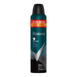 DESODORANTE AEROSOL SOL REXONA MEN INVISIBLE 72H LV + PAG - 250ML