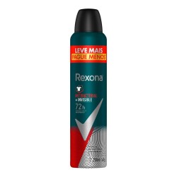 DESODORANTE AEROSOL SOL REXONA MEN ANTIB E INV 72H LV+ PAG - 250ML