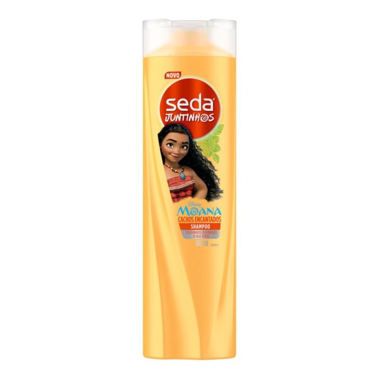 SHAMPOO SEDA JUNTINHOS MOANA CACHOS ENCANTADOS 300ML