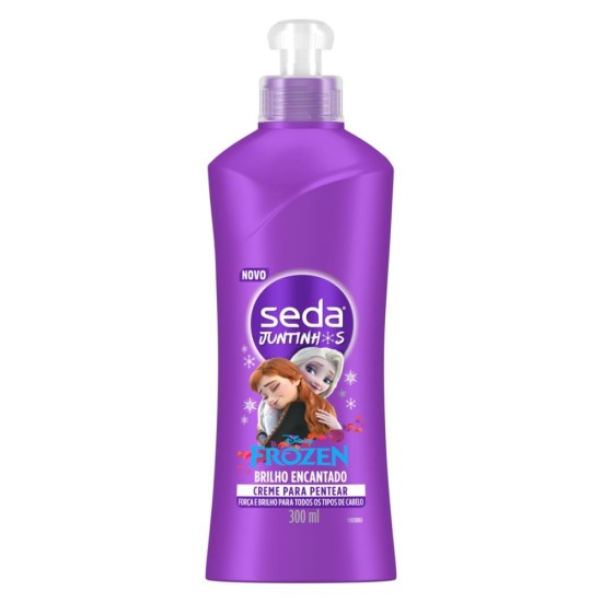 CREME PENTEAR SEDA JUNTINHOS FROZEN BRILHO ENCANTADO 300ML
