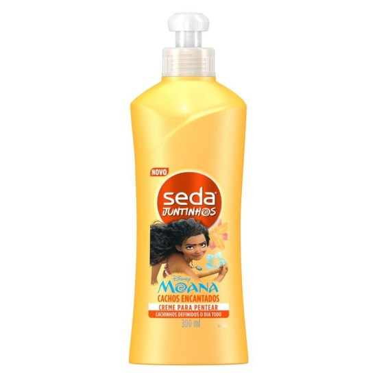 CREME PENTEAR SEDA JUNTINHOS MOANA CACHOS ENCANTADOS 300ML