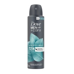 DESOD AEROSOL SOL DOVE EUCALIPTO E MENTA 72H MEN+CARE 150ML