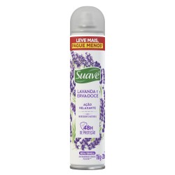 DESODORANTE AEROSOL SOL SUAVE FEM ANTIT LAVANDA 200ML