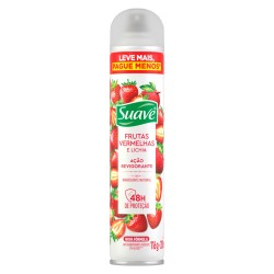 DESODORANTE AEROSOL SOL SUAVE FRUTAS VERMELHAS 200ML