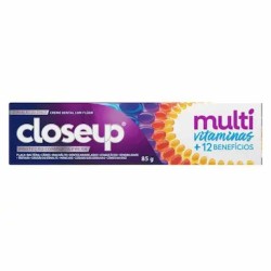 CREME DENTAL CLOSE UP MULTI VIT+12 BENEFICIOS FRESH C/85G