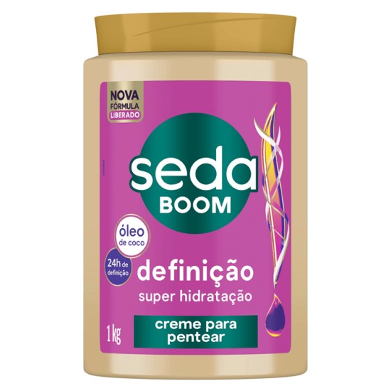 CREME PENTEAR SEDA BOOM DEFINICAO 1KG