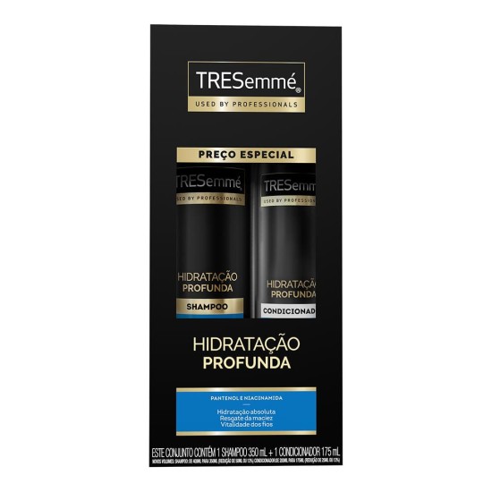 KIT TRESEMME HIDRATANTE PROFUNDA SHAMPOO 350ML+ CONDICIONADOR 175 ML