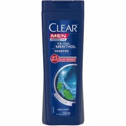 SHAMPOO CLEAR ANTI CASPA MEN ICE COOL MENTHOL L200 P170
