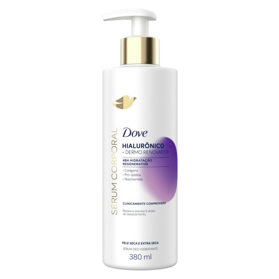 SERUM CORPORAL DOVE HIALURONICO 380ML
