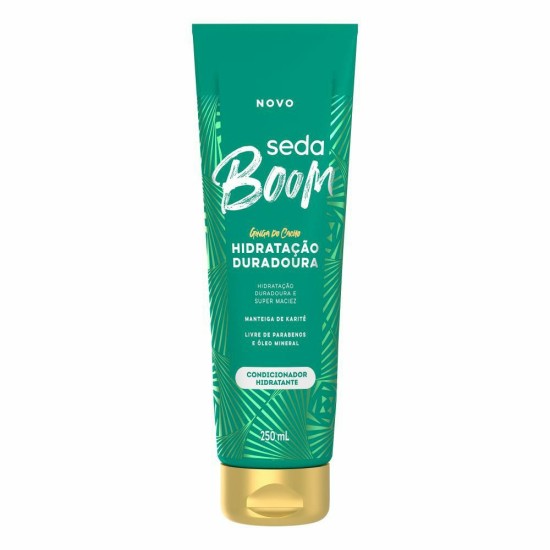 CONDICIONADOR SEDA BOOM HIDRATACAO DORADOURA C/250ML