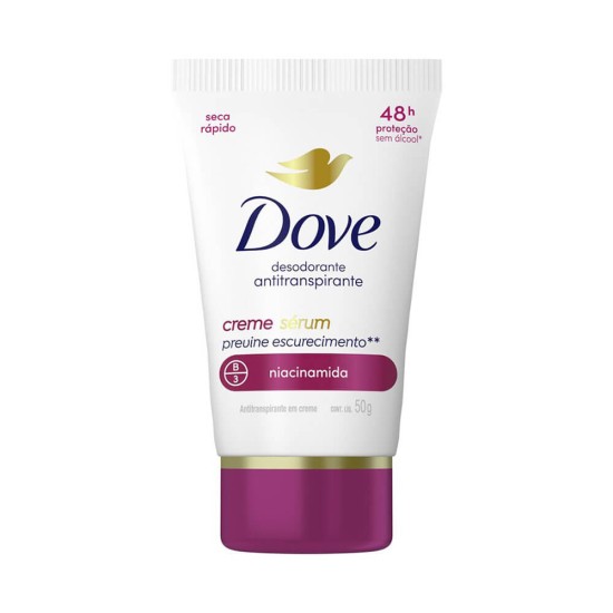DESODORANTE CREME DOVE CREME SERUM PREVINE ESCURECIMENTO 50G