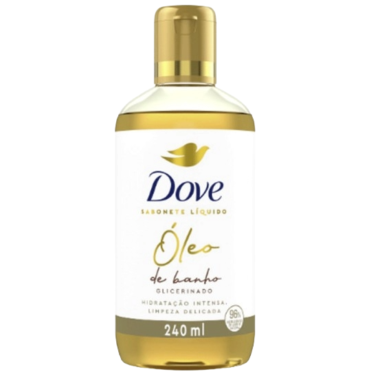 OLEO DOVE GLICERINADO DE BANHO 240ML