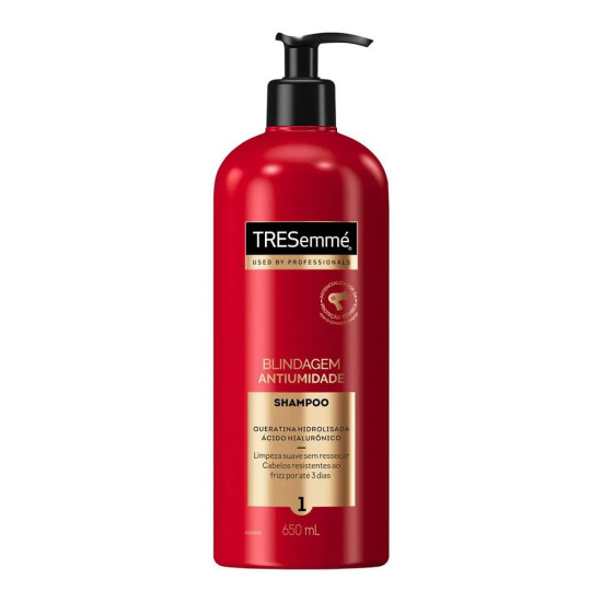 SHAMPOO TRESEMME BLINDAGEM ANTIUMIDADE COM 650ML