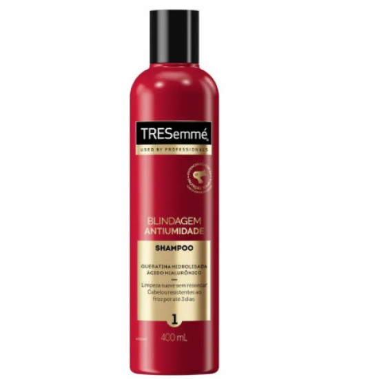 SHAMPOO TRESEMME BLINDAGEM ANTIUMIDADE COM 400ML