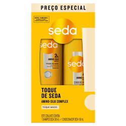 KIT SEDA SHAMPOO 300ML +COND 190ML TOQUE DE SEDA
