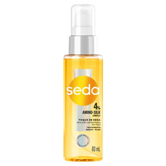 SERUM E OLEO SEDA 4% AMINO SILK TOQUE DE SEDA COM 60ML