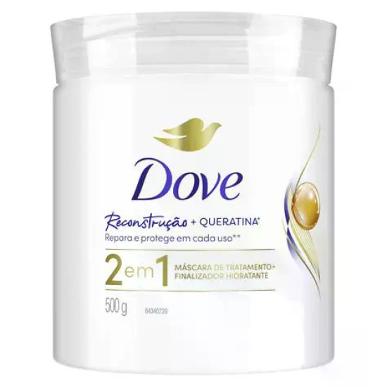 MASCARA DOVE CACHOS ATIVOS+BIOTINA 500G