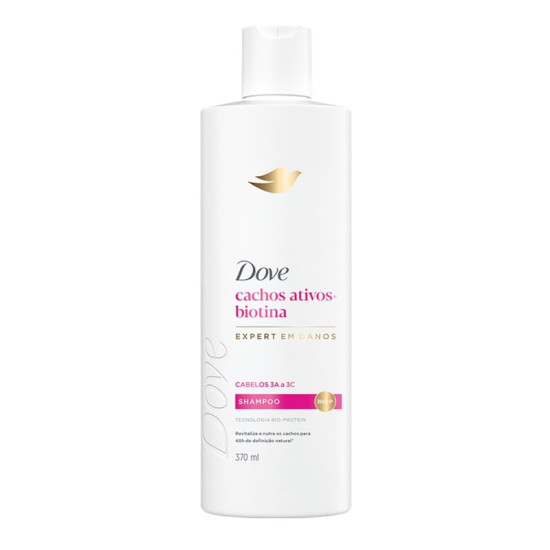 SHAMPOO DOVE CACHOS ATIVOS+BIOTINA 370ML