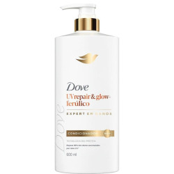 CONDICIONADOR DOVE UV REPAIR E GLOW+FERULICO 600ML