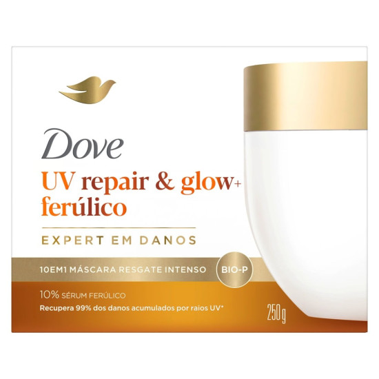 MASCARA DOVE UV REPAIR E GLOW + FERULICO 250G