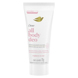 DESODORANTE CREME DOVE ALL BODY DEO RASPBERRY E ROSE 75G