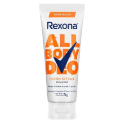 DESODORANTE CREME REXONA ALL BODY DEO FRESH CITRUS 75G