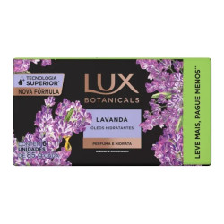 SABONETE LUX BOTANICALS LAVANDA COM 6 UNIDADES 85G CADA