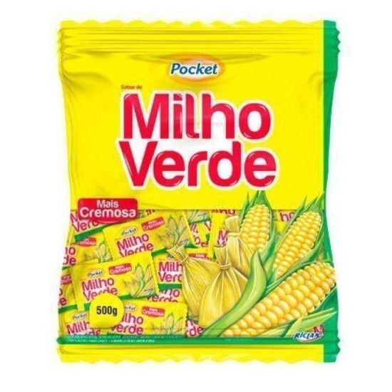 BALA POCKET MILHO VERDE 100G