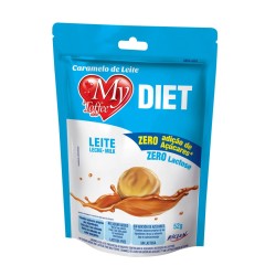BALA MY TOFFEE DIET ZERO LACTOSE DIET LEITE 52GR