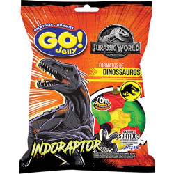 BALA DE GELATINA GOJELLY JURASSIC WORLD 70GR
