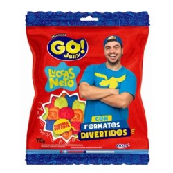 BALA DE GELATINA GOJELLY L.NETO SORTIDO 70G