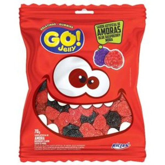 BALA DE GELATINA GOJELLY AMORA 70G