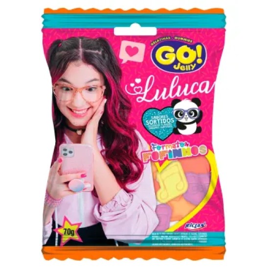 BALA DE GELATINA GOJELLY LULUCA 70G
