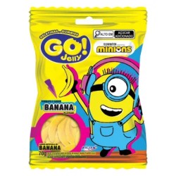 BALA DE GELATINA GOJELLY MINIONS 70G
