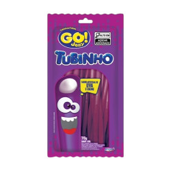 BALA TUBINHO GOJELLY UVA E CREME 70G