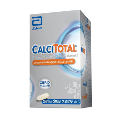 CALCITOTAL COM 60 CAPSULAS GEL