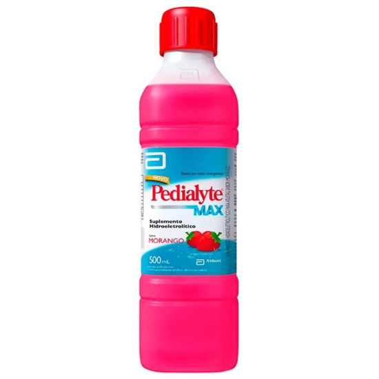 PEDIALYTE MAX MORANGO 500ML