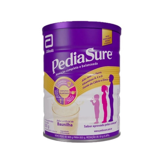 PEDIASURE BAUNILHA 850G