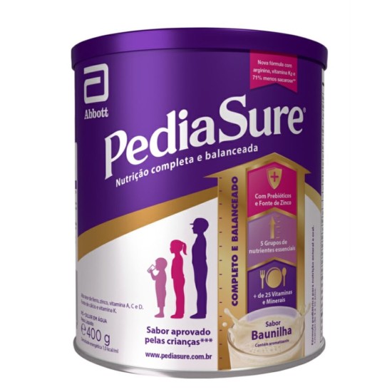 PEDIASURE BAUNILHA 400G