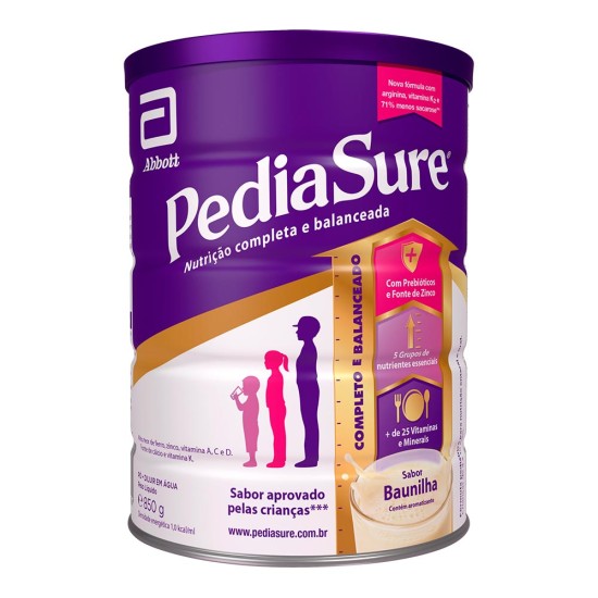 PEDIASURE BAUNILHA 850G