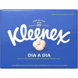 LENÇOS KLEENEX DIA A DIA KIDS C/50 UND