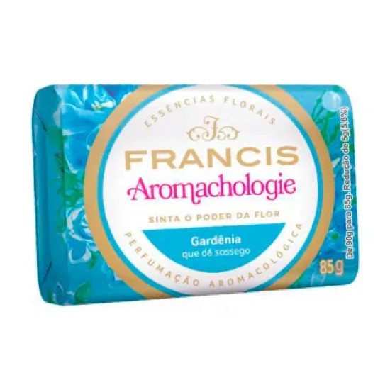 SABONETE FRANCIS SUAVE AZUL GARDENIA 85G
