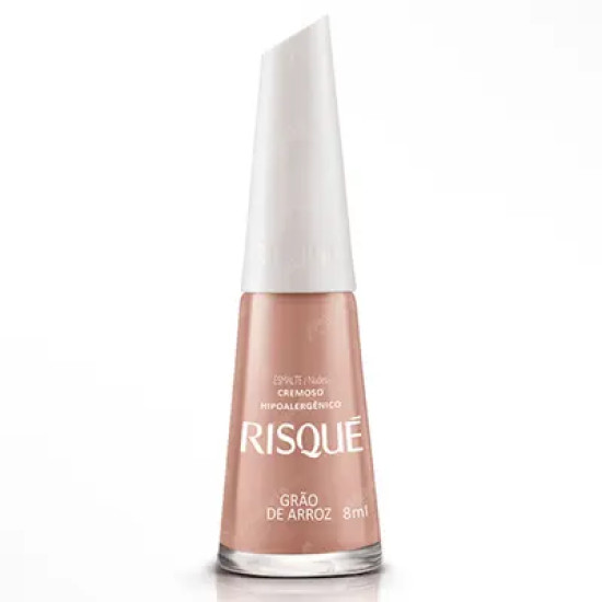 ESMALTE RISQUE NUDES GRAO DE ARROZ 8ML