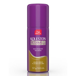 RETOQUE RAIZ INSTANTANEO KOLESTON LOURO ESCURO 100ML