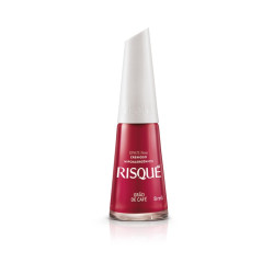 ESMALTE RISQUE CREMOSO ROSA REG GRAO DE CAFE 8ML