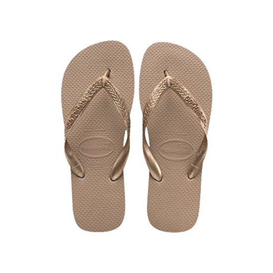 CHINELO HAVAIANAS TOP TIRAS ROSE GOLD TAMANHO 35/36