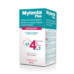 MYLANTA PLUS MORANGO C/240 ML